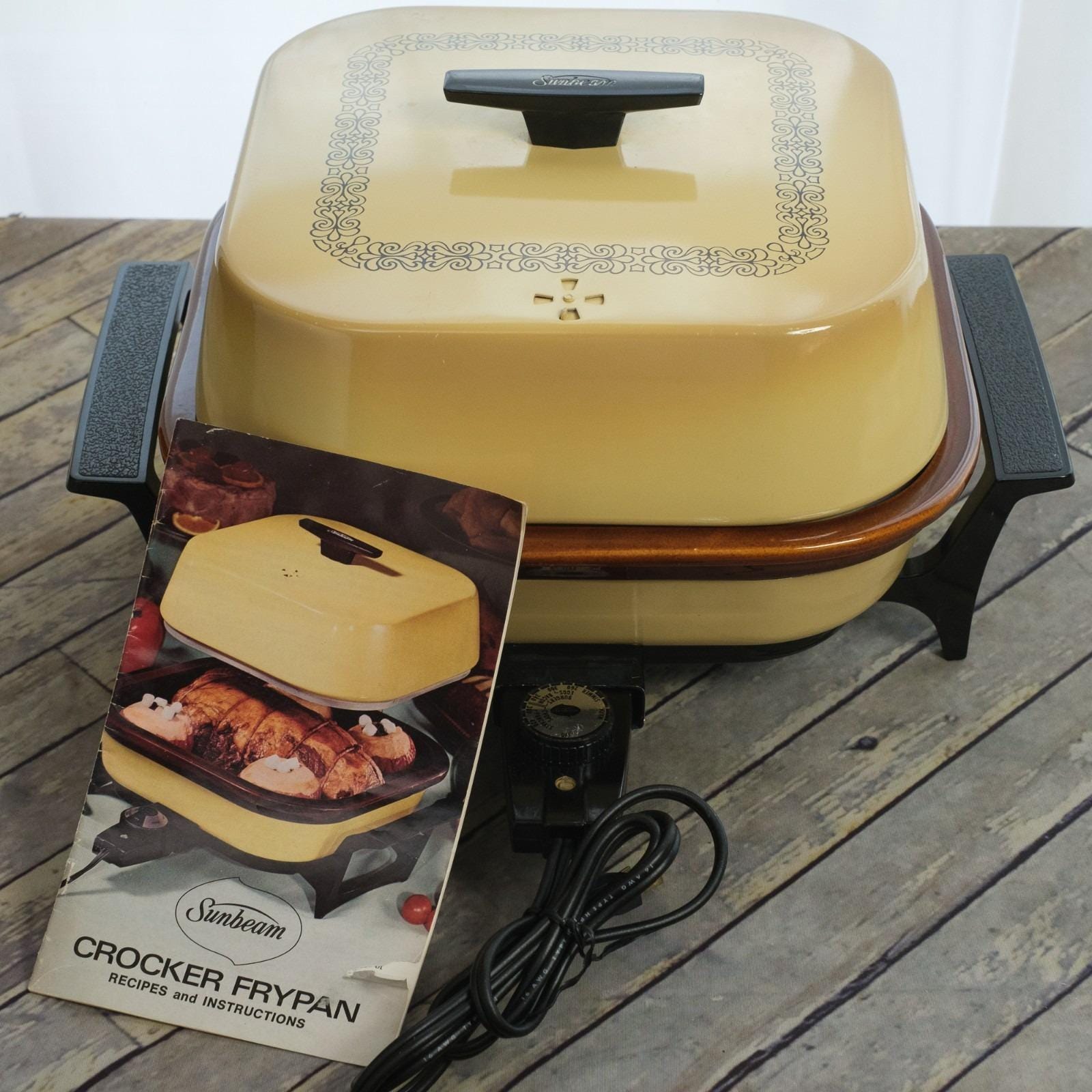 Sunbeam Electric Fry Pan - Etsy