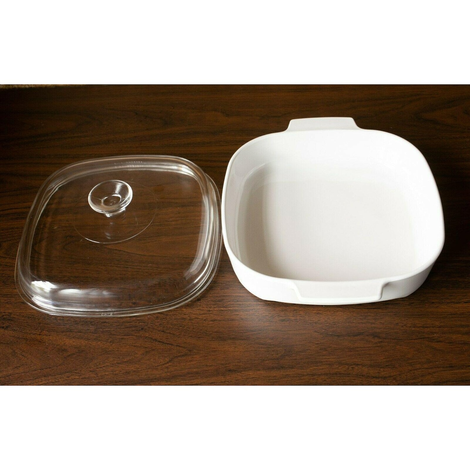 CORNING WARE Microwave Browning White Dish MWA10 Pyrex Dome Lid 10 X