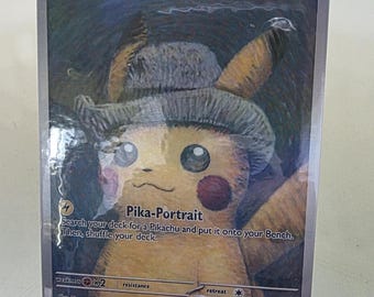 Pikachu SVP 085 Fan Card, Custom Pokemon Trading Card | Pokemon Fan Gift, Collector Gift for Him | Australian Made
