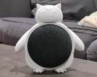 Snorlax Stand for Google Home Mini | 3D Printed Pokemon Smart Home Decor | Fan Gift for Him | Australian Made