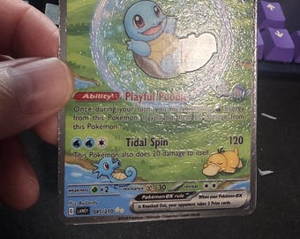 Textured Pokemon Fan Card, Choose Your Pokemon, Raised Special Illustration Finish, Card or Slab Display, Handmade in Sydney