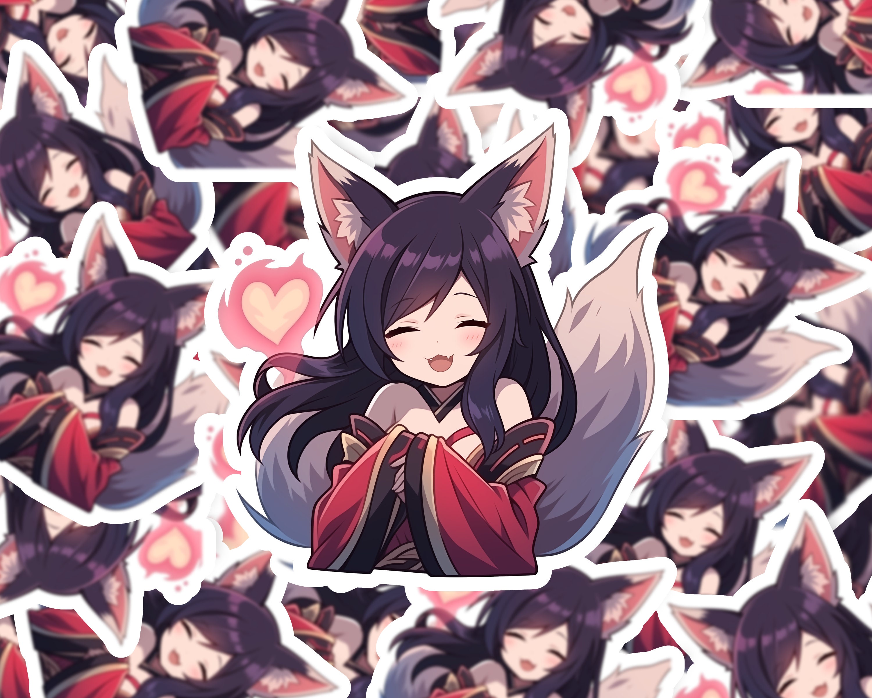 Ahri Sticker | League of Legends | the Nine Tailed Fox | Vastayan