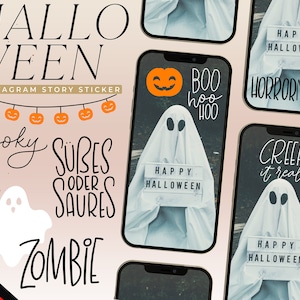 120+ Halloween Instagram Story Stickers I Insta Story Stickers