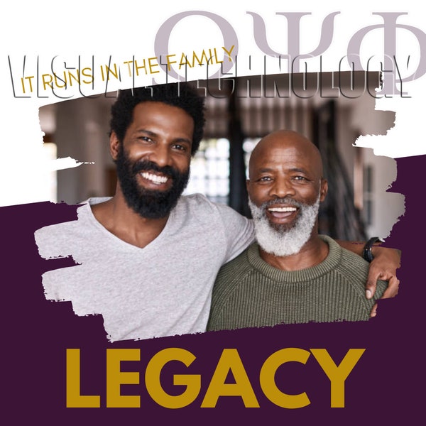 Omega Psi Phi LEGACY Instagram and Facebook Canva Template