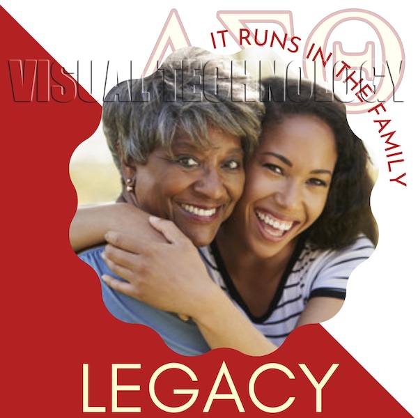 Delta Sigma Theta LEGACY Instagram and Facebook Canva Template