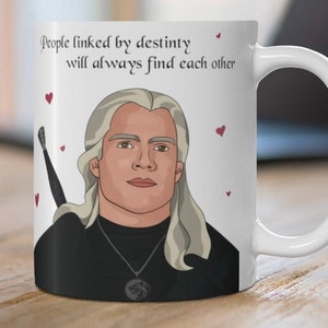 Witcher Geralt Romantic Mug