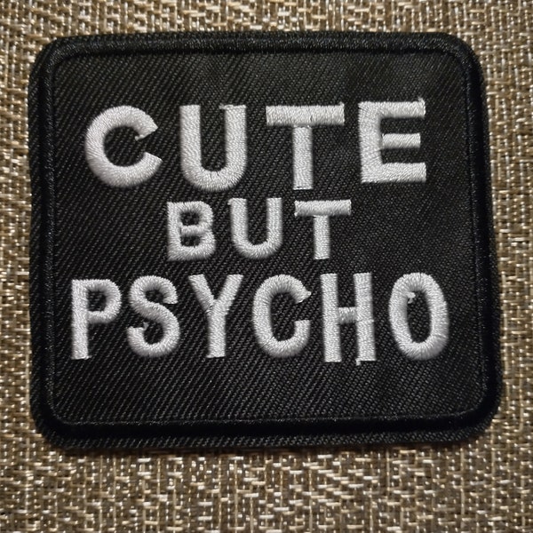 Vintage Cute But Psycho Patch