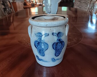 Vintage~salmon FALLS Stoneware~3-qt./9