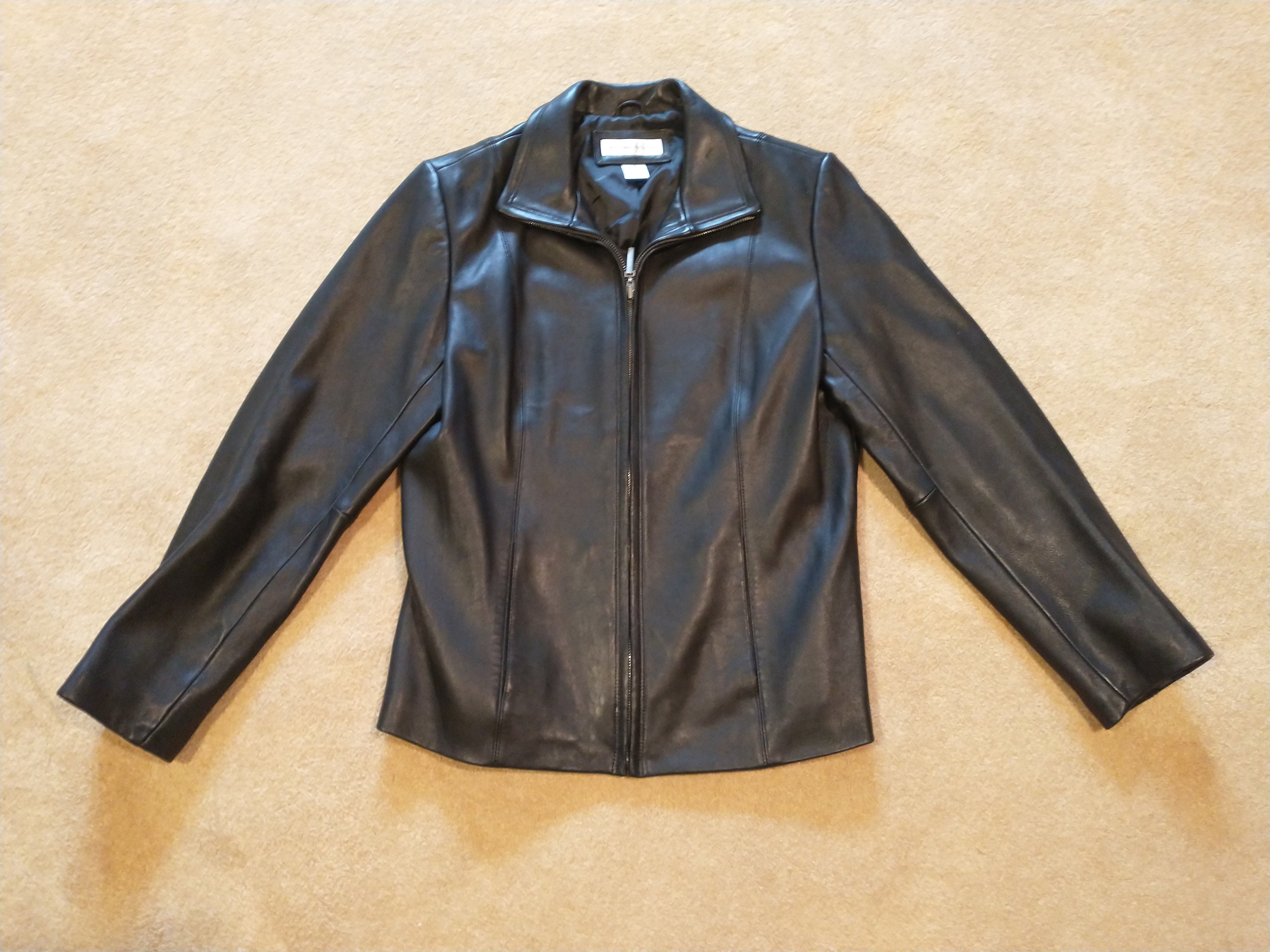 preston & york leather jacket