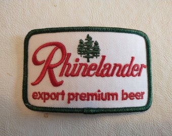 Vintage Rhinelander Export Premium Beer Patch