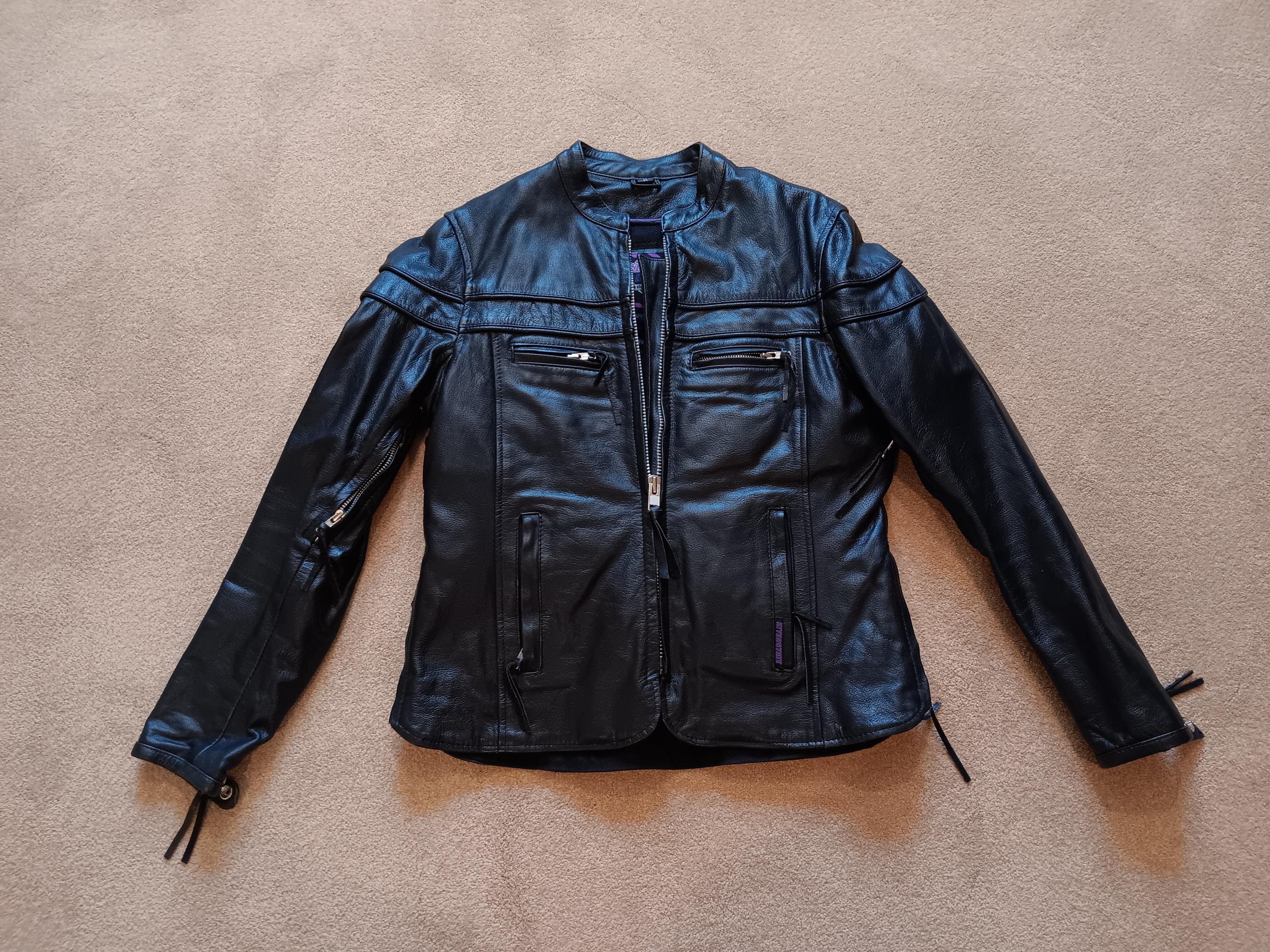 70's vintage INTERSTATE Leather Jacket