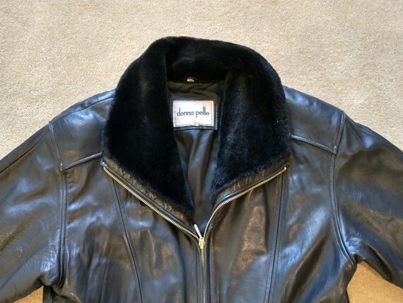 Vintage Donna Pelle Unisex Black 