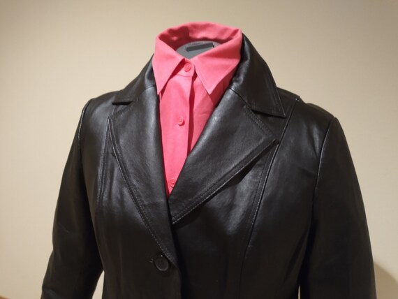 Women's East 5th Black Leather Jacket 