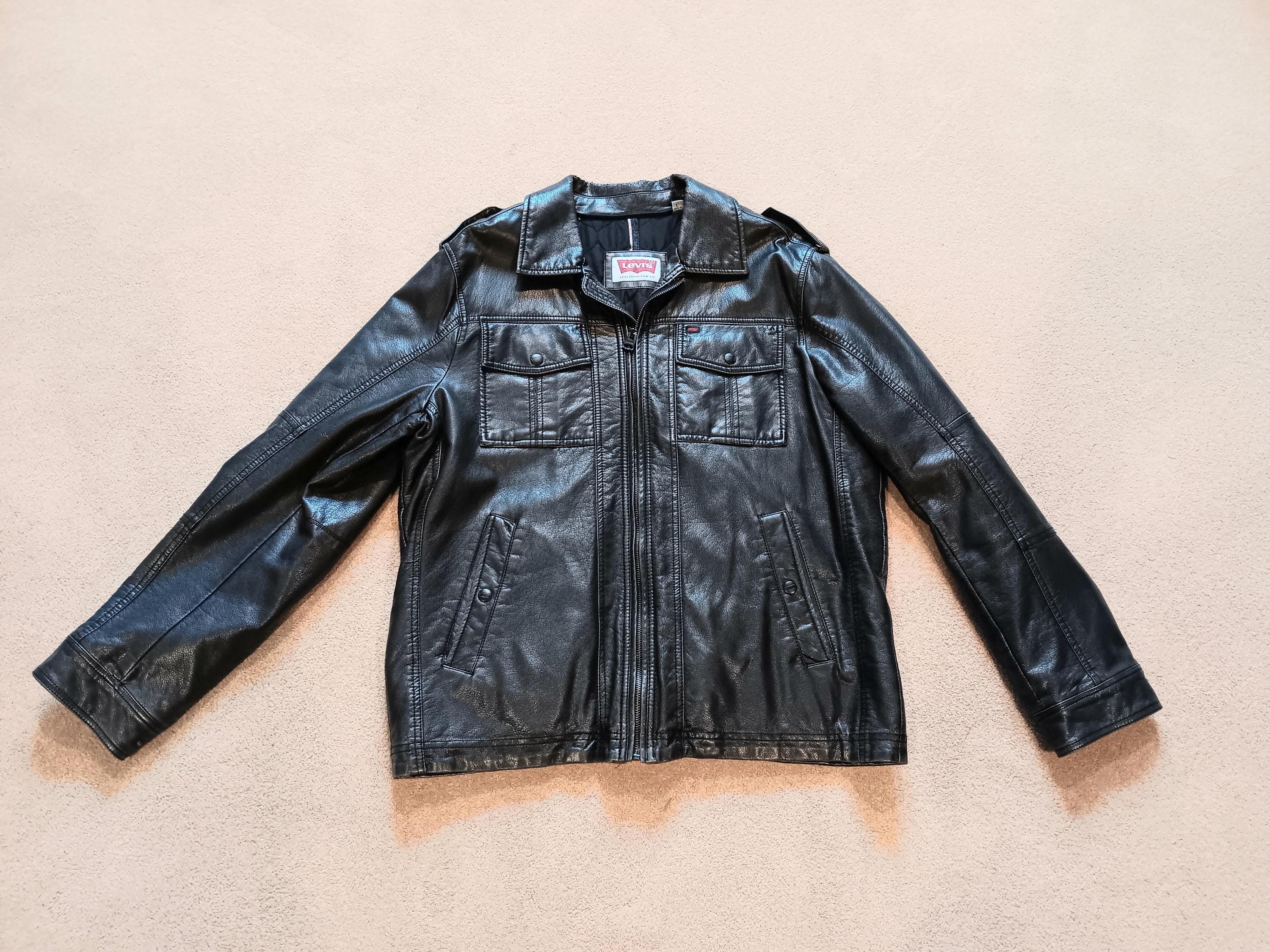 Levis Leather Jacket - Etsy Levis Leather Jacket - Etsy