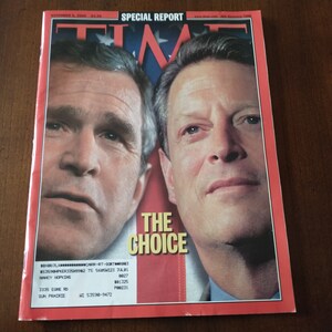 Vintage Time Magazine November 6, 2000, Just Before The Election