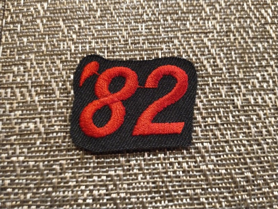 Vintage '82 Patch Year Patch Not Used - image 1
