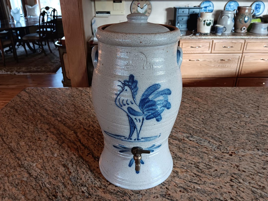 ROWE POTTERY ソルト・ガレイズド陶器製シュガーポット U.S.A.製 il_1080xN.6625283188_mfe9.jpg