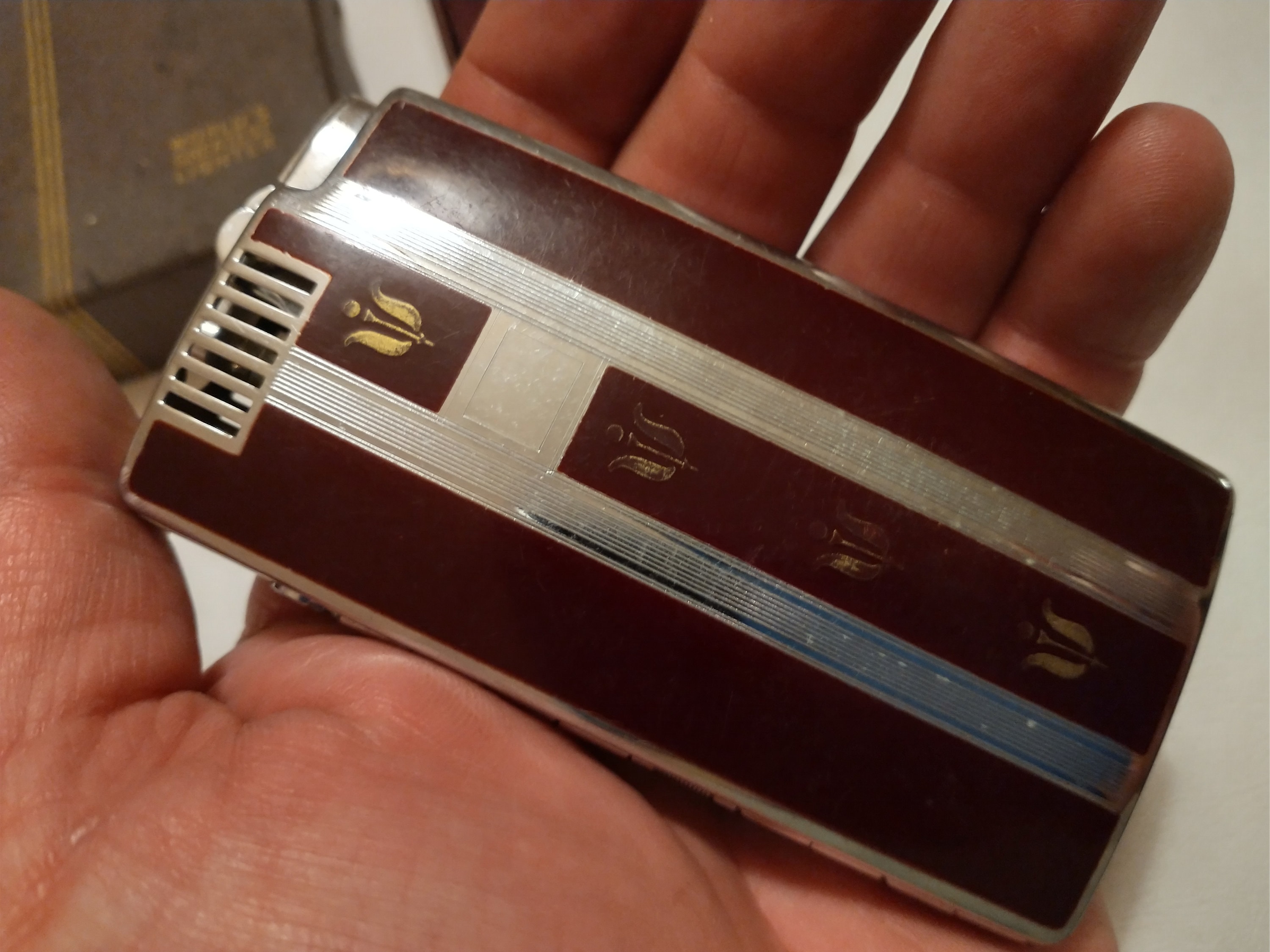 Vintage Ronson Pal Combination Cigarette Case and Lighter Lighter Doesn't  Work Right Now