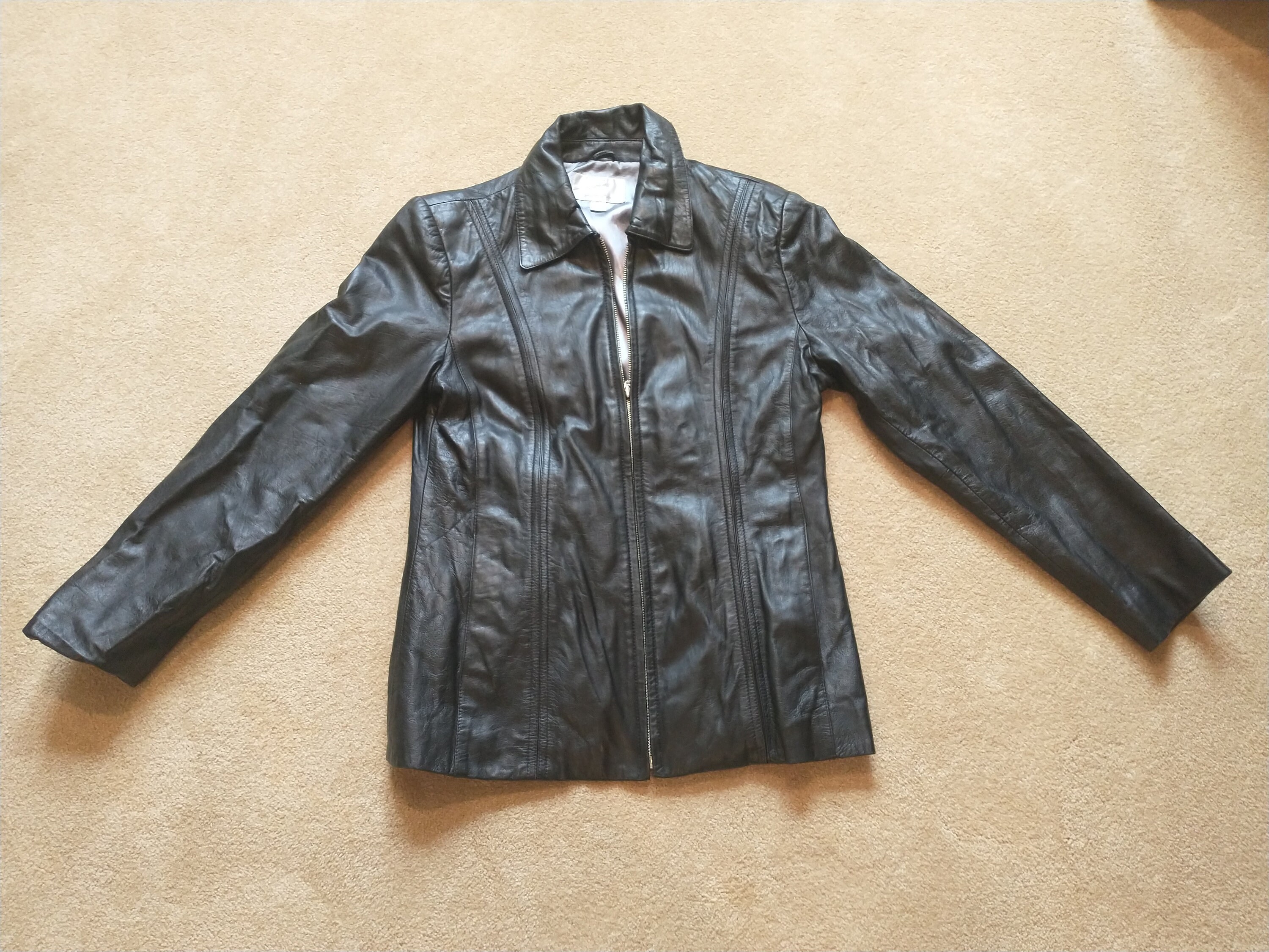 Vintage Jacqueline Ferrar Women s Genuine Leather Jacket Size