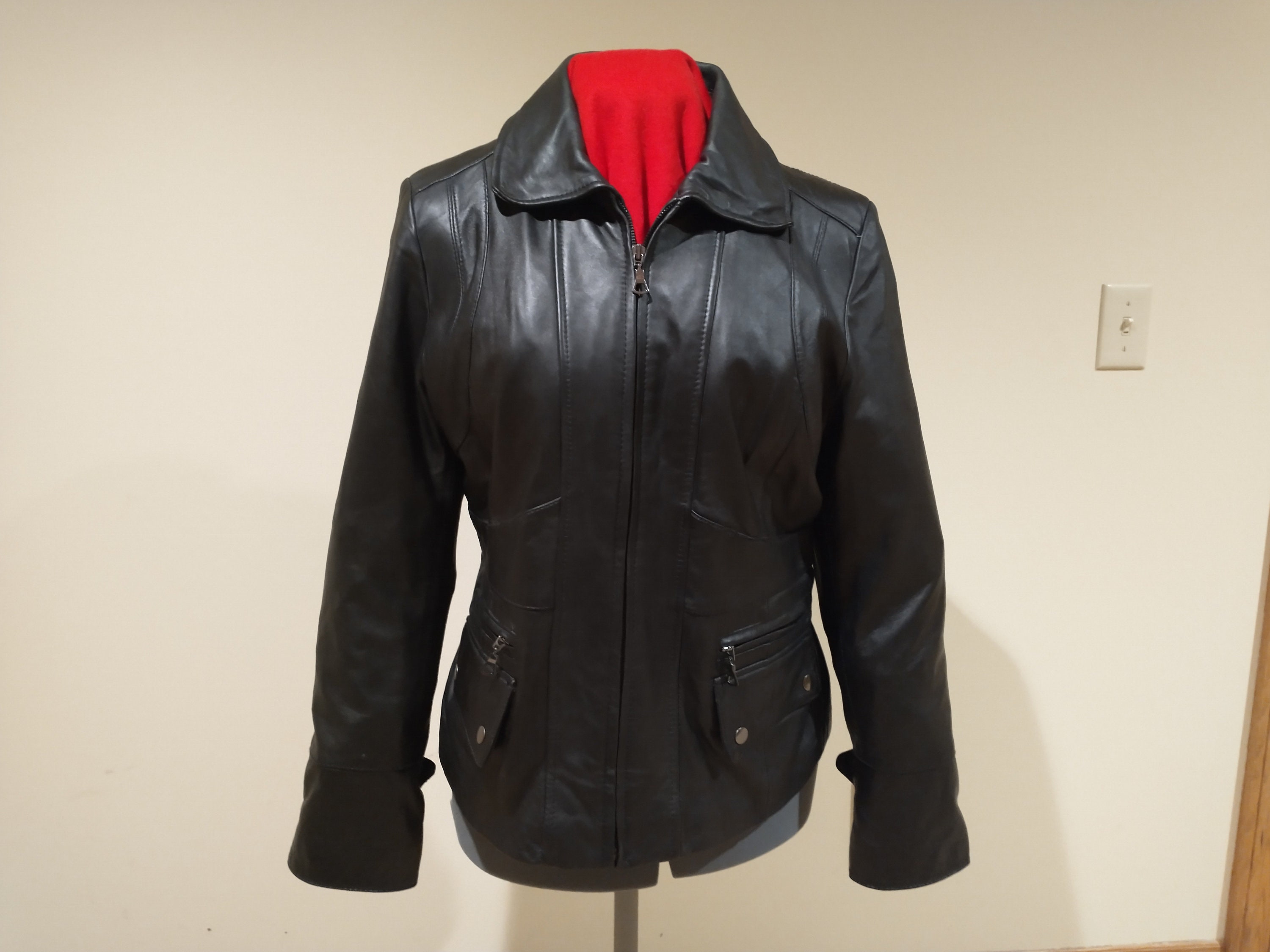 Vintage Ana Genuine Leather Jacket 