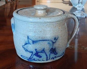 Vintage~salmon FALLS Stoneware~10.5