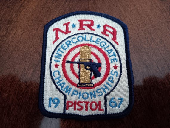 Vintage NRA Pistol Championships Patch 1967