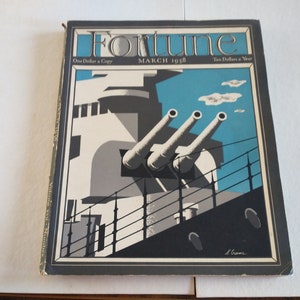 Vintage Fortune Magazine March 1938