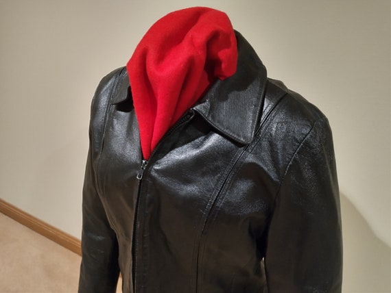 Vintage Worthington Leather Jacket Women's Size L - Etsy