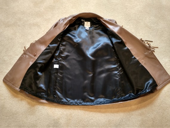 Vintage Mid Western Men's New Berlin Deerskin Leather Jacket