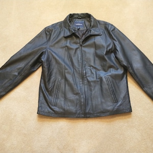 Vintage London Fog Brown Leather Jacket Men's 42 Regular - Etsy Vintage London Fog Brown Leather Jacket Men's 42 Regular - Etsy
