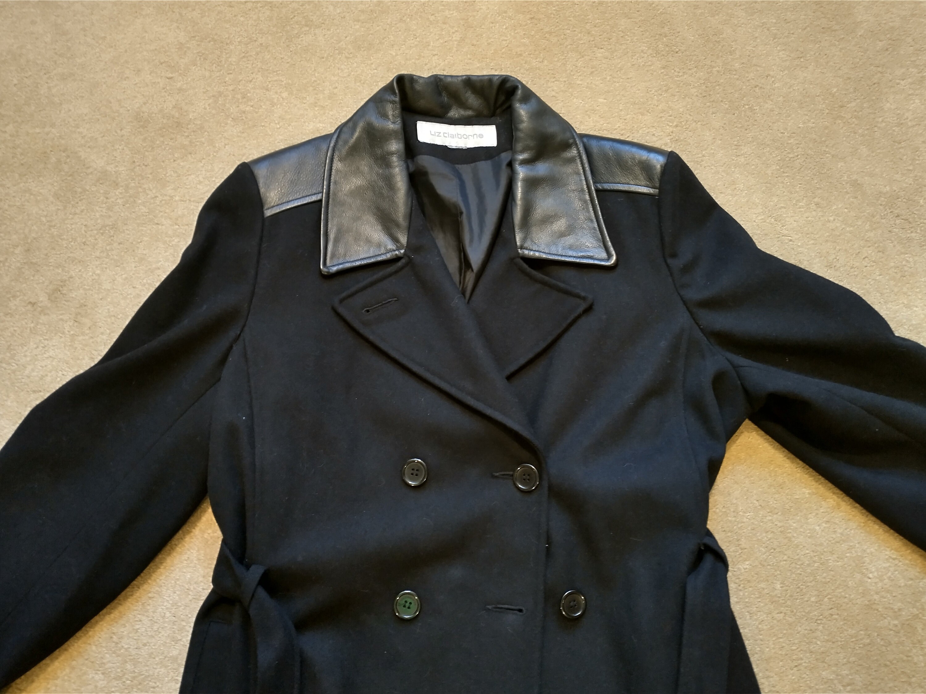 Claiborne peacoat top