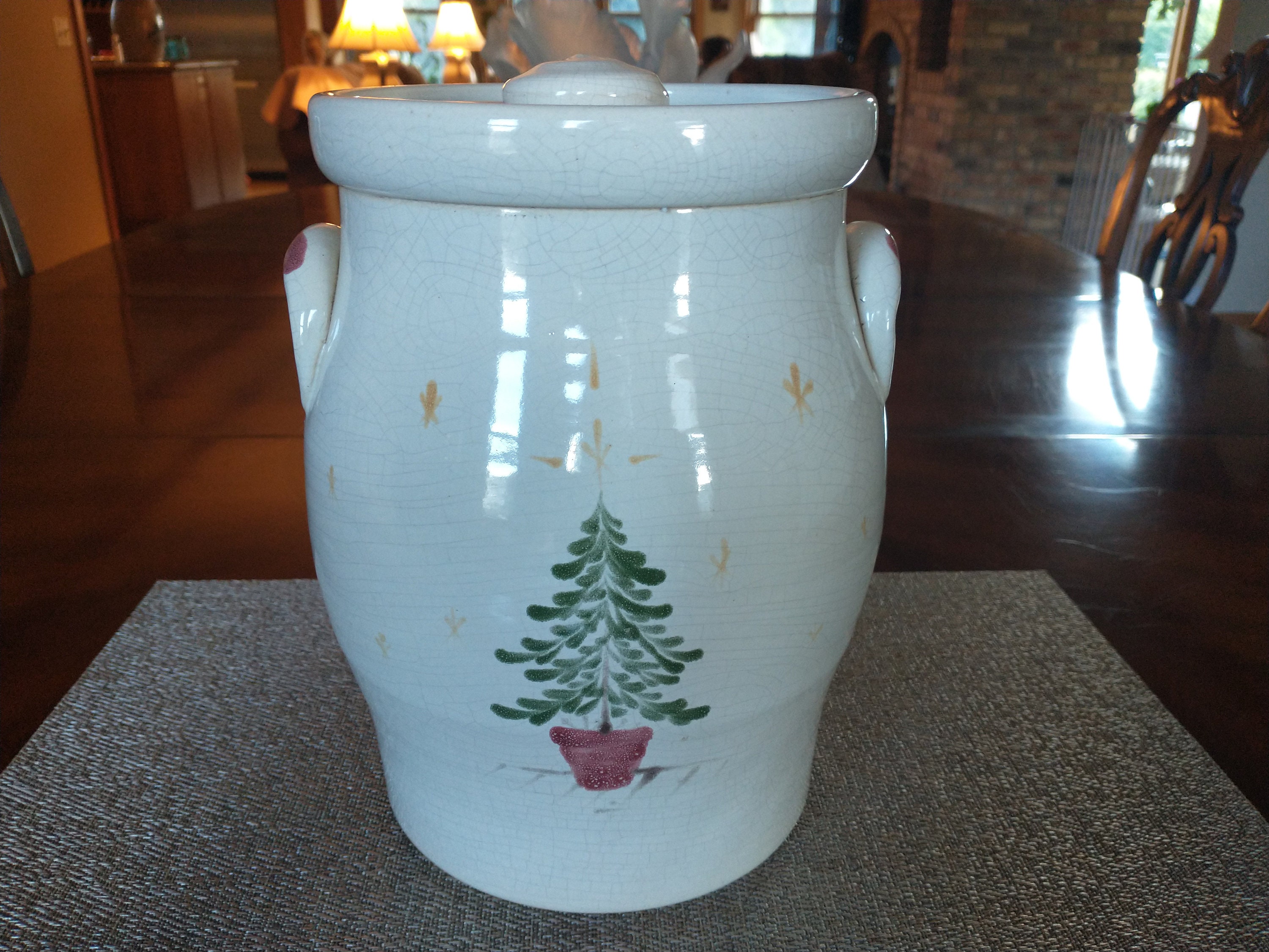 ROWE Pottery クリスマスコレクション オーナメント 地球儀 Vintage