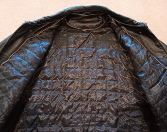 Vintage St John's Bay Men's Black Leather Coat Size 2XLT - Etsy