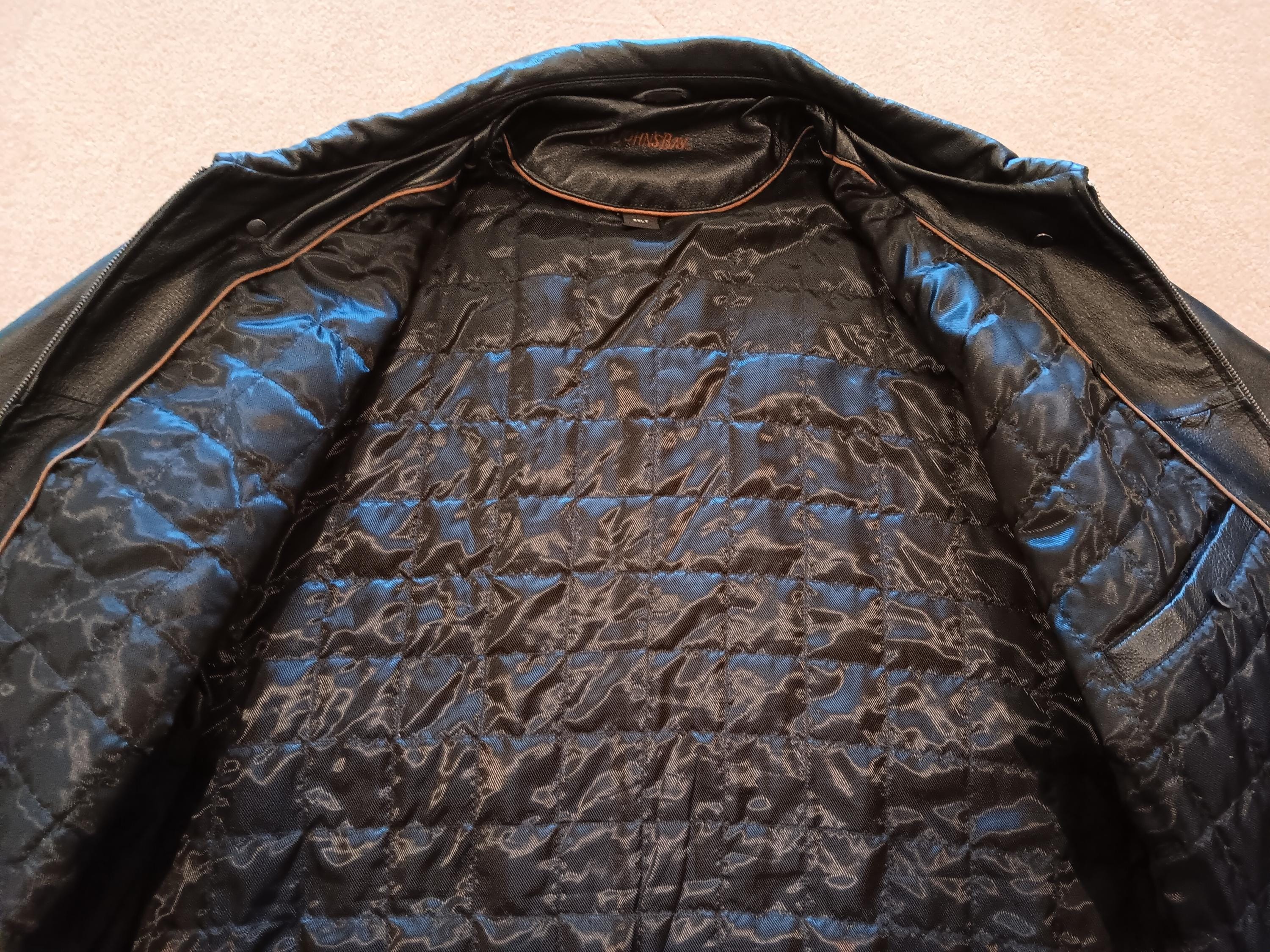Vintage St John's Bay Men's Black Leather Coat Size 2XLT - Etsy Vintage St John's Bay Men's Black Leather Coat Size 2XLT - Etsy