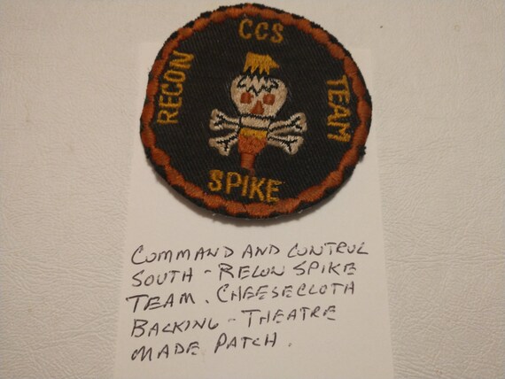 Vintage  Command And Control South Patch Recon Sp… - image 3