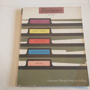 Vintage Fortune Magazine April 1952