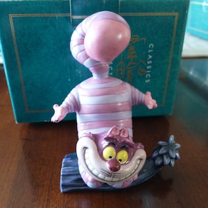 Vintage Cheshire Cat Walt Disney Classic Collection Figurine 1994