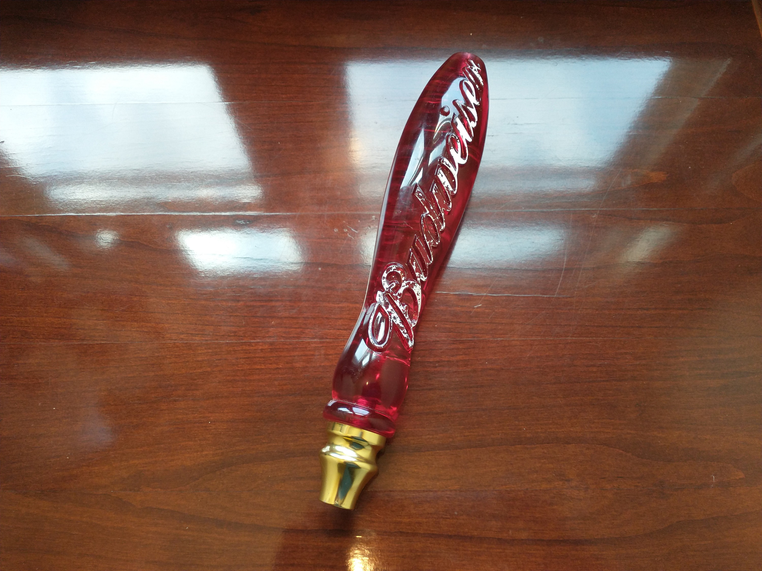Vintage Budweiser Beer Pull Tapper Beer Vintage Budweiser Beer Pull Tapper Beer