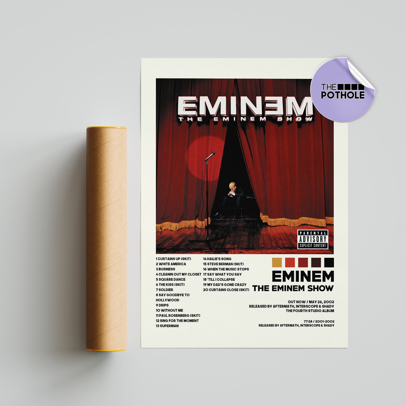 Eminem Posters / the Eminem Show Poster Album Cover Poster Etsy