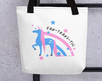 Fan-trans-tic Tote bag