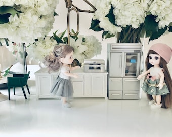 1:12 Scale Miniature Dollhouse microwave