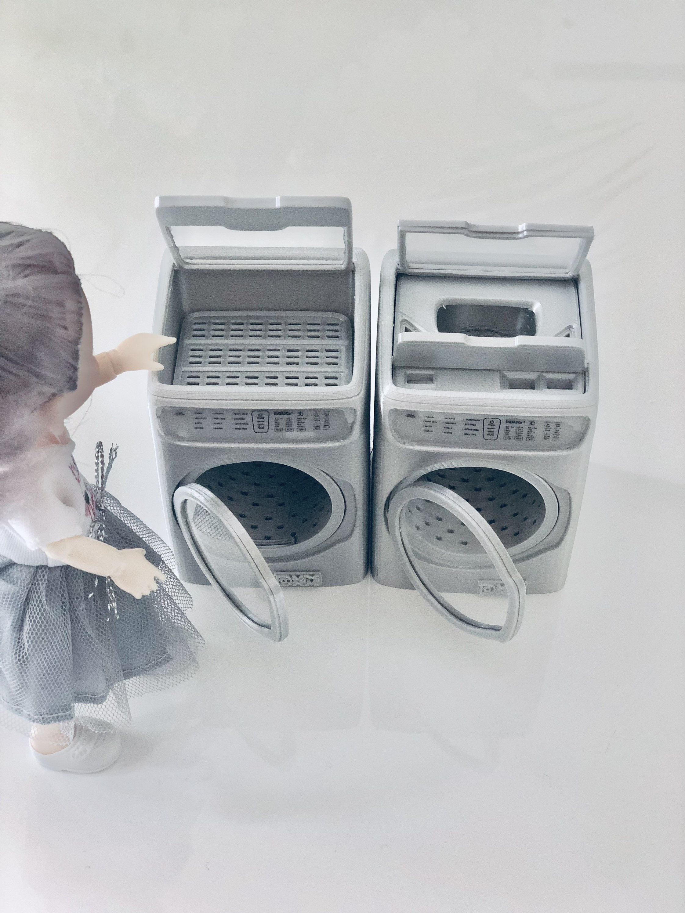 112 Scale Miniature Front Load and Top Load Washer and Dryer Etsy