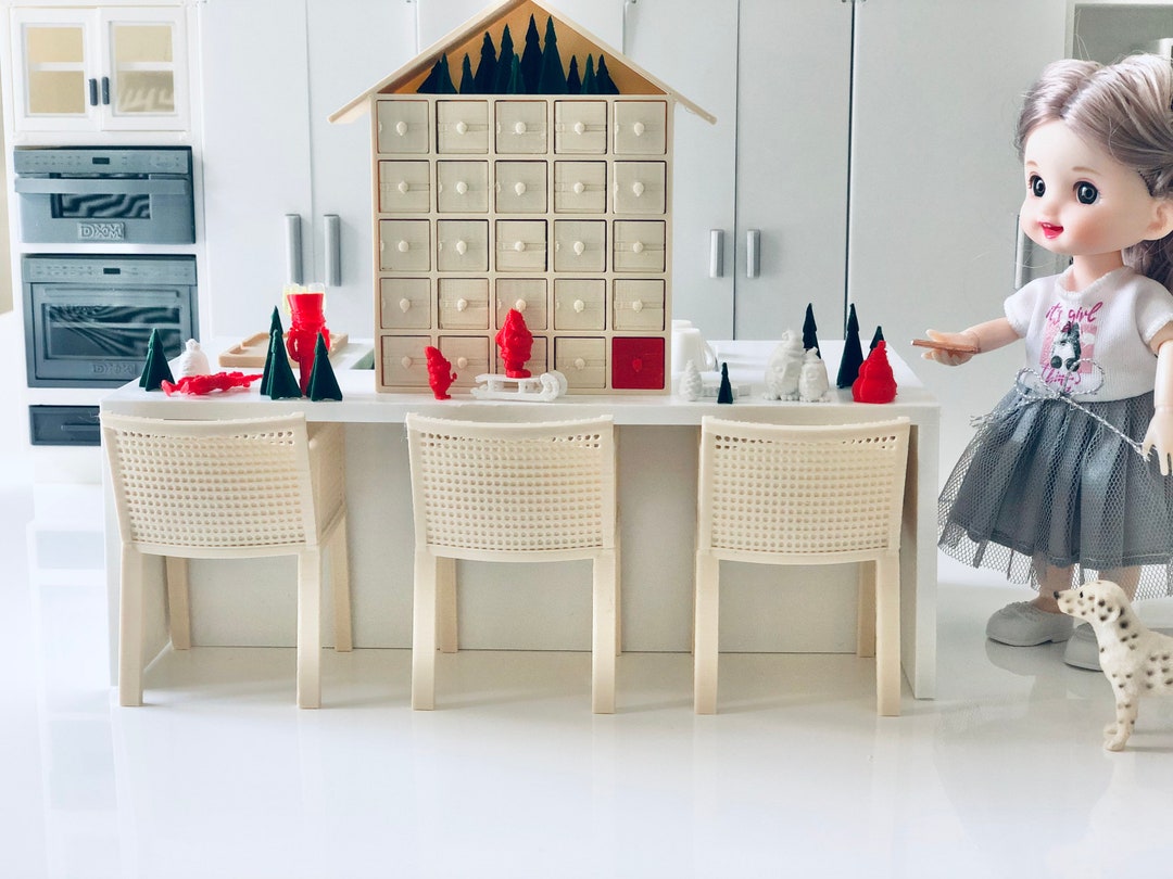 112 Scale Miniature Dollhouse Advent Calendar Etsy