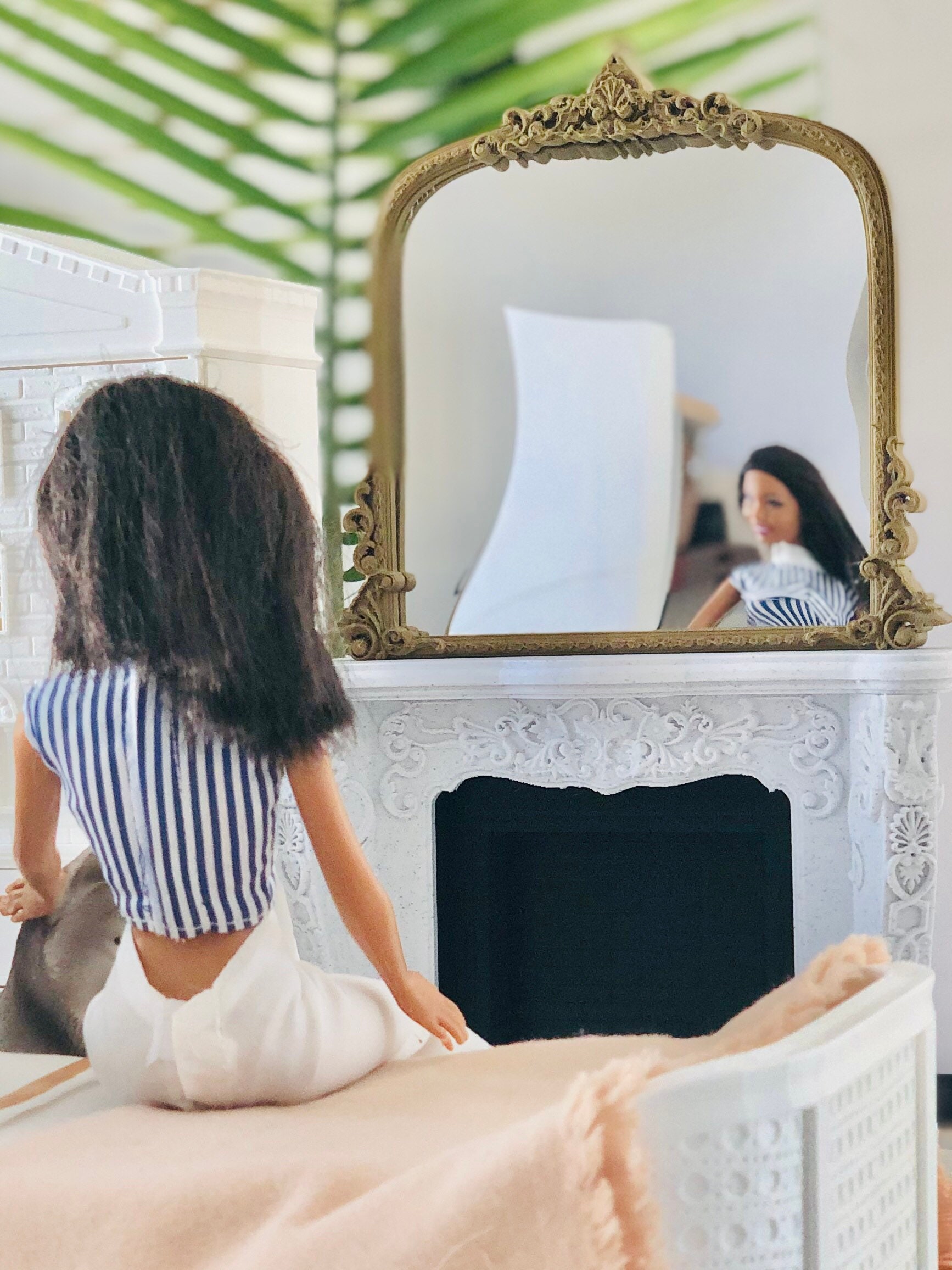 Mini Model Mirror 1:6 Scale Dollhouse Miniature Mirror, Wall, Floor Mirror. - Etsy