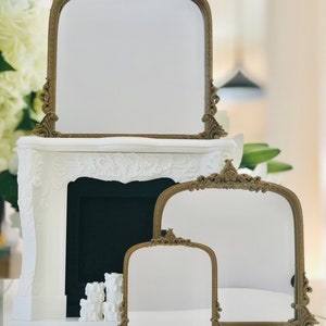 1:6 scale dollhouse miniature mirror, wall, Floor mirror.