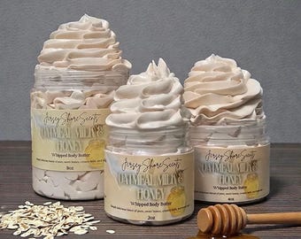 Oatmeal Milk & Honey Whipped Body Butter