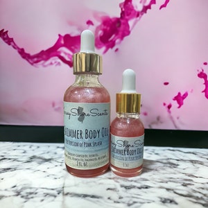 Our Version of Pink Splash Shimmer Body Oil