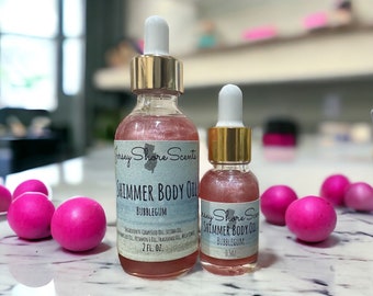 Bubblegum Shimmer Body Oil