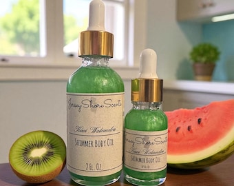 Kiwi Watermeloen Shimmer Lichaamsolie