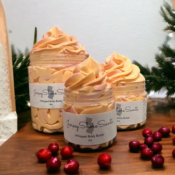 Cranberry Apple Marmalade Whipped Body Butter